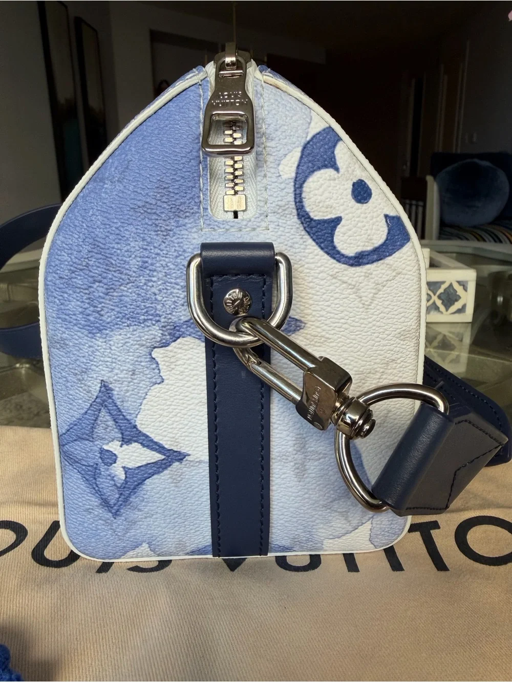 Louis Vuitton Watercolor City Keepal, limited edition